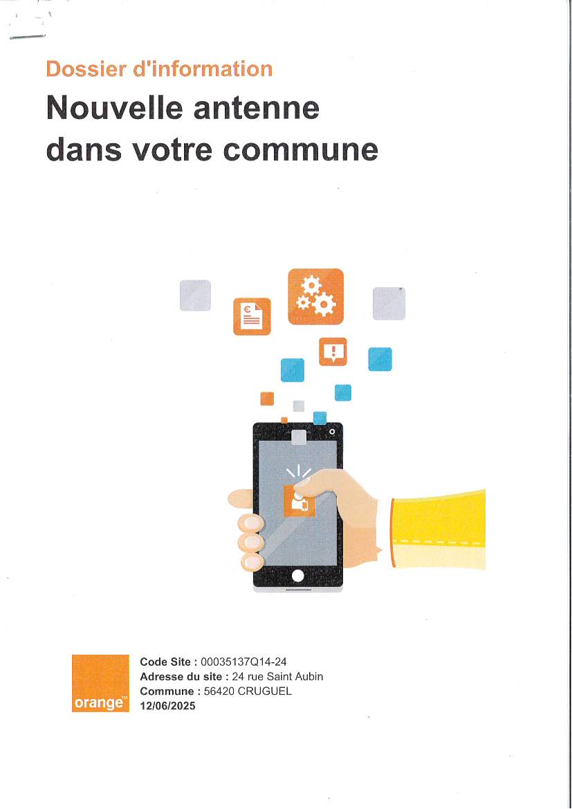 Antenne radiotéléphonie mobile ORANGE