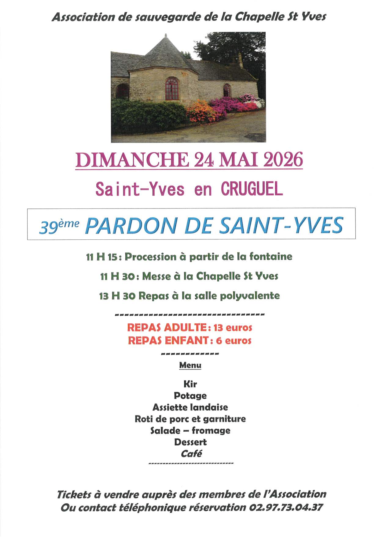 39ème PARDON DE ST YVES