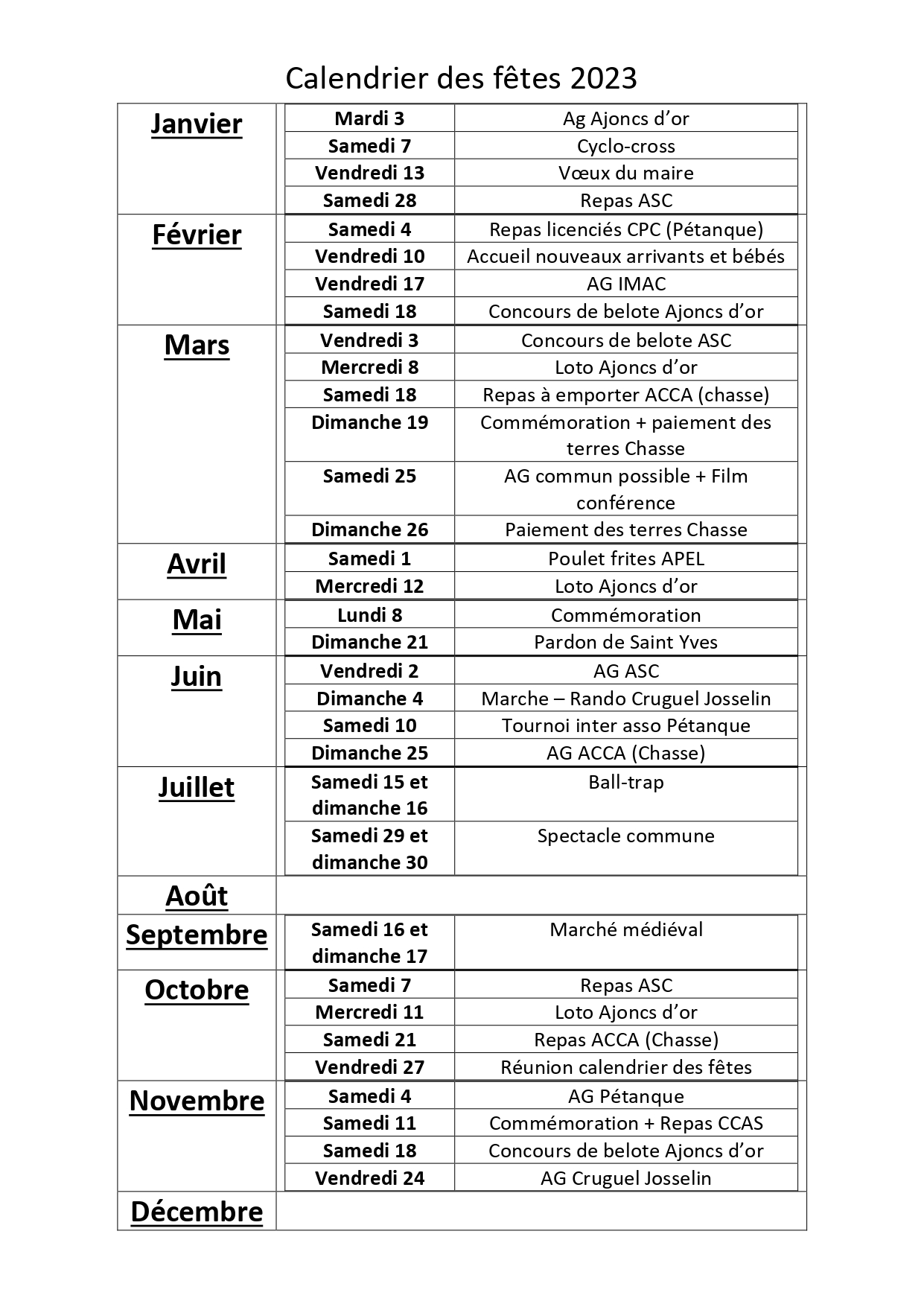 calendrier évènement 2023 page 0001